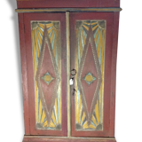 Small full color wardrobe in teak wood