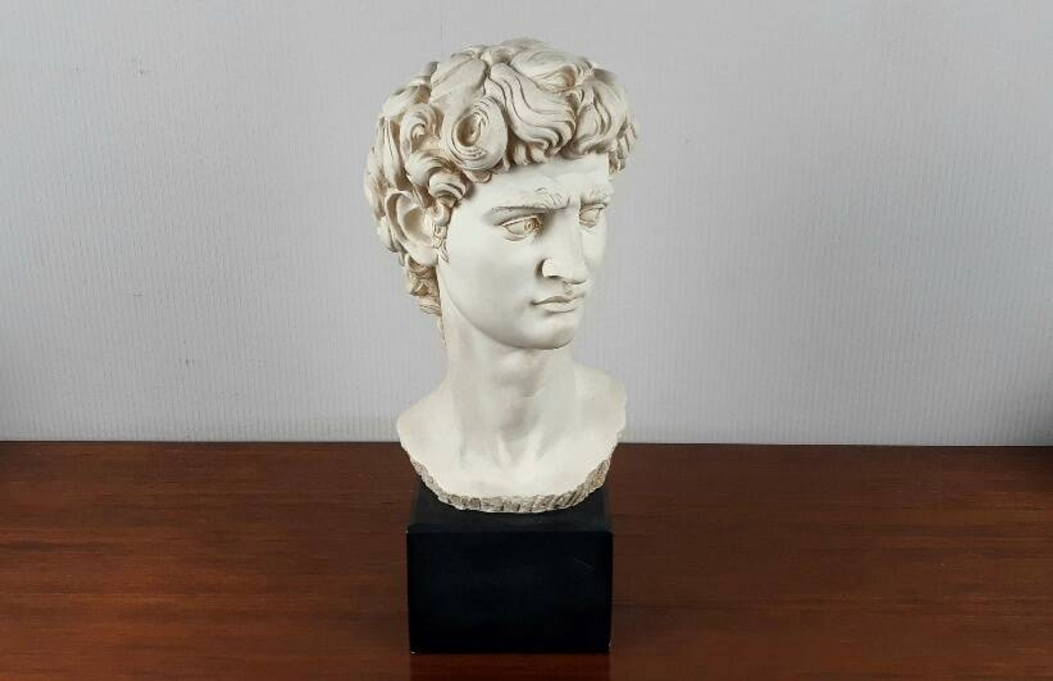 Large vintage bust "David" by Michelangelo