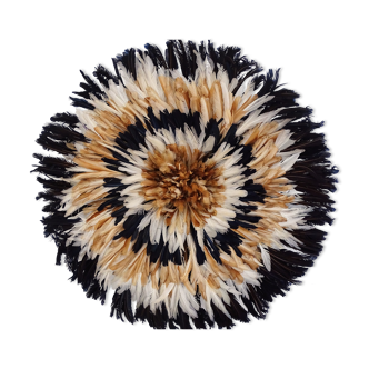 Juju Hat Black White Brown 75 cm