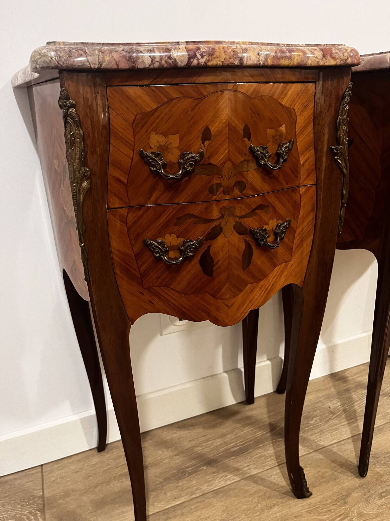 Pair of Louis XV bedside tables
