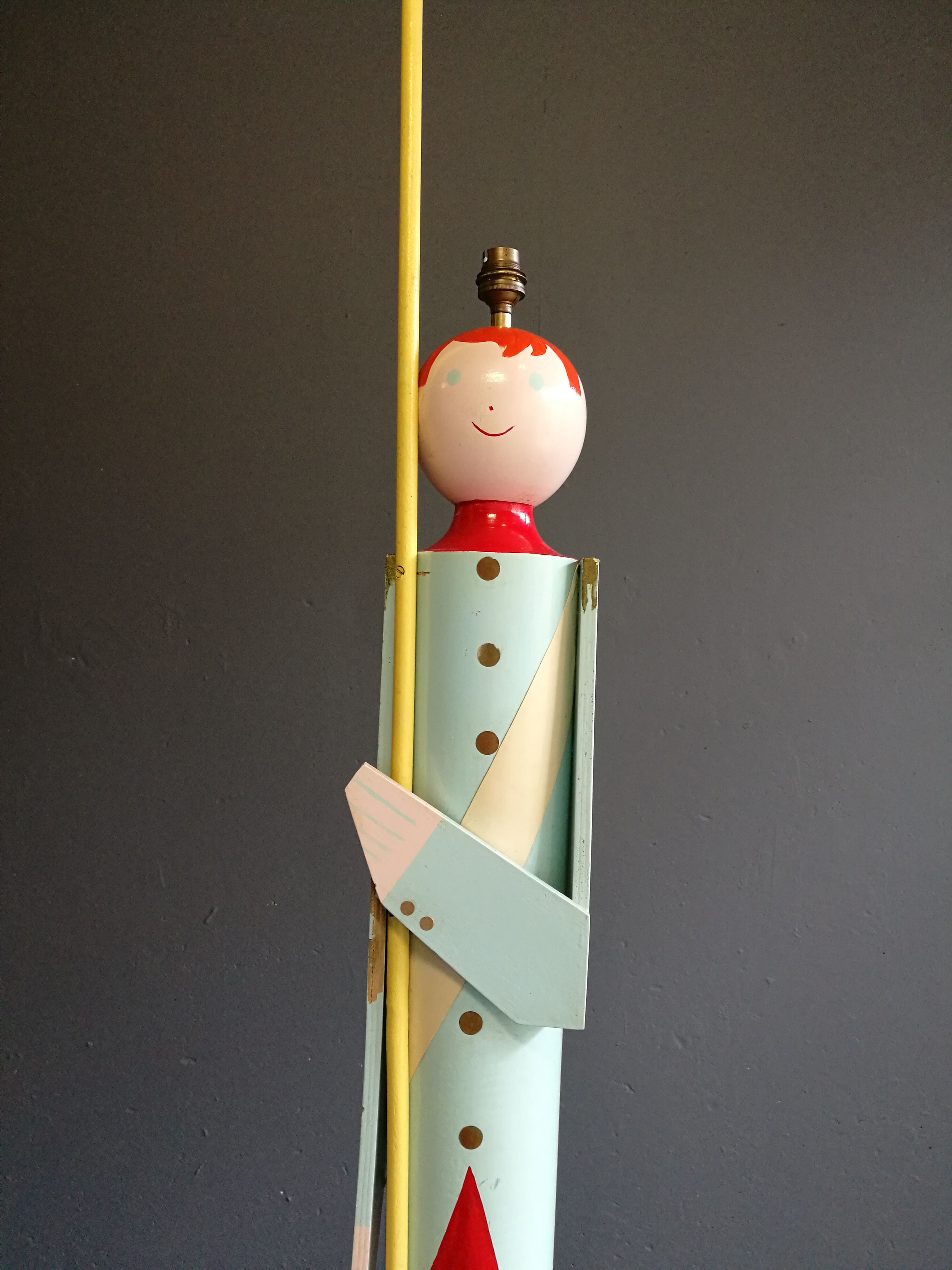 Suzanne Bonnichon for Jacques Adnet 50s floor lamp