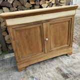 Renovated solid wood sideboard
