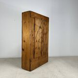 Authentic mountain cabinet furniture, jam maker, folk art, Savoie