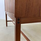 Danish midcentury teak bar cabinet credenza 1960s