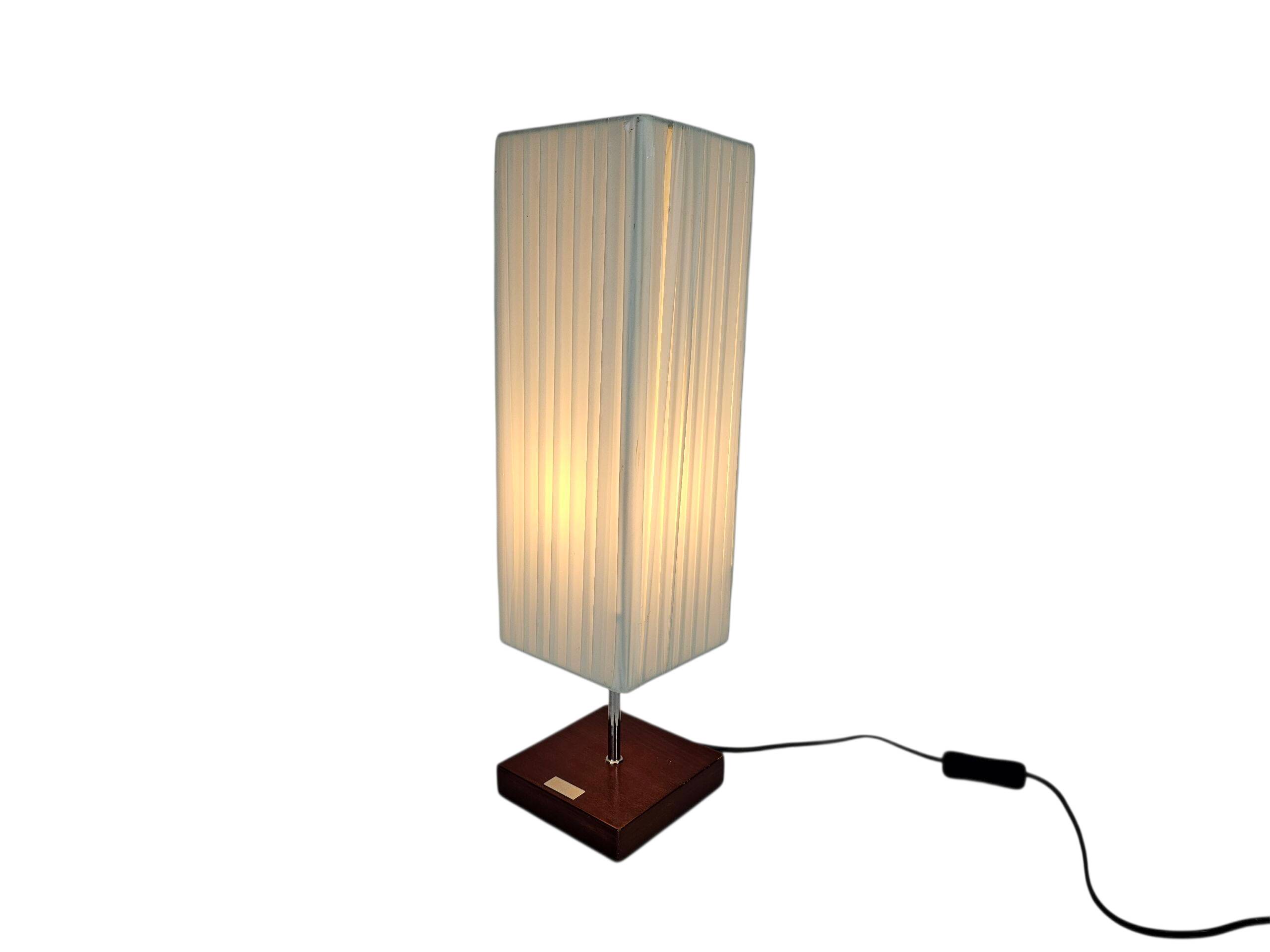 Boxford Holland - Jan des Bouvrie - table lamp - teak - 80's