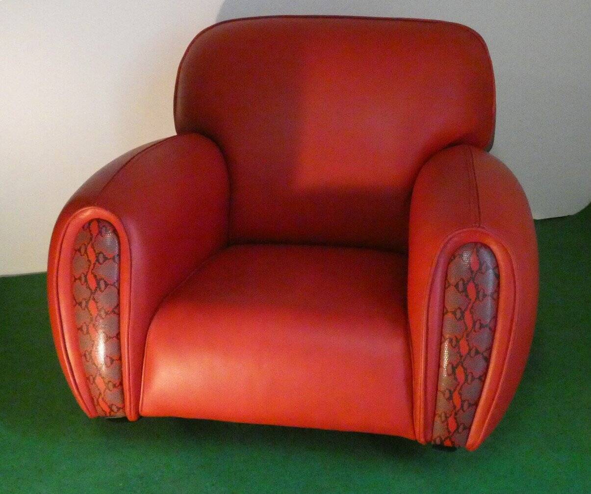 Set 2 Poltrone, Lampada e Tavolino - Elisabetta Gucci per Formitalia, 1980s