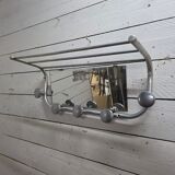 1960s aluminum coat rack