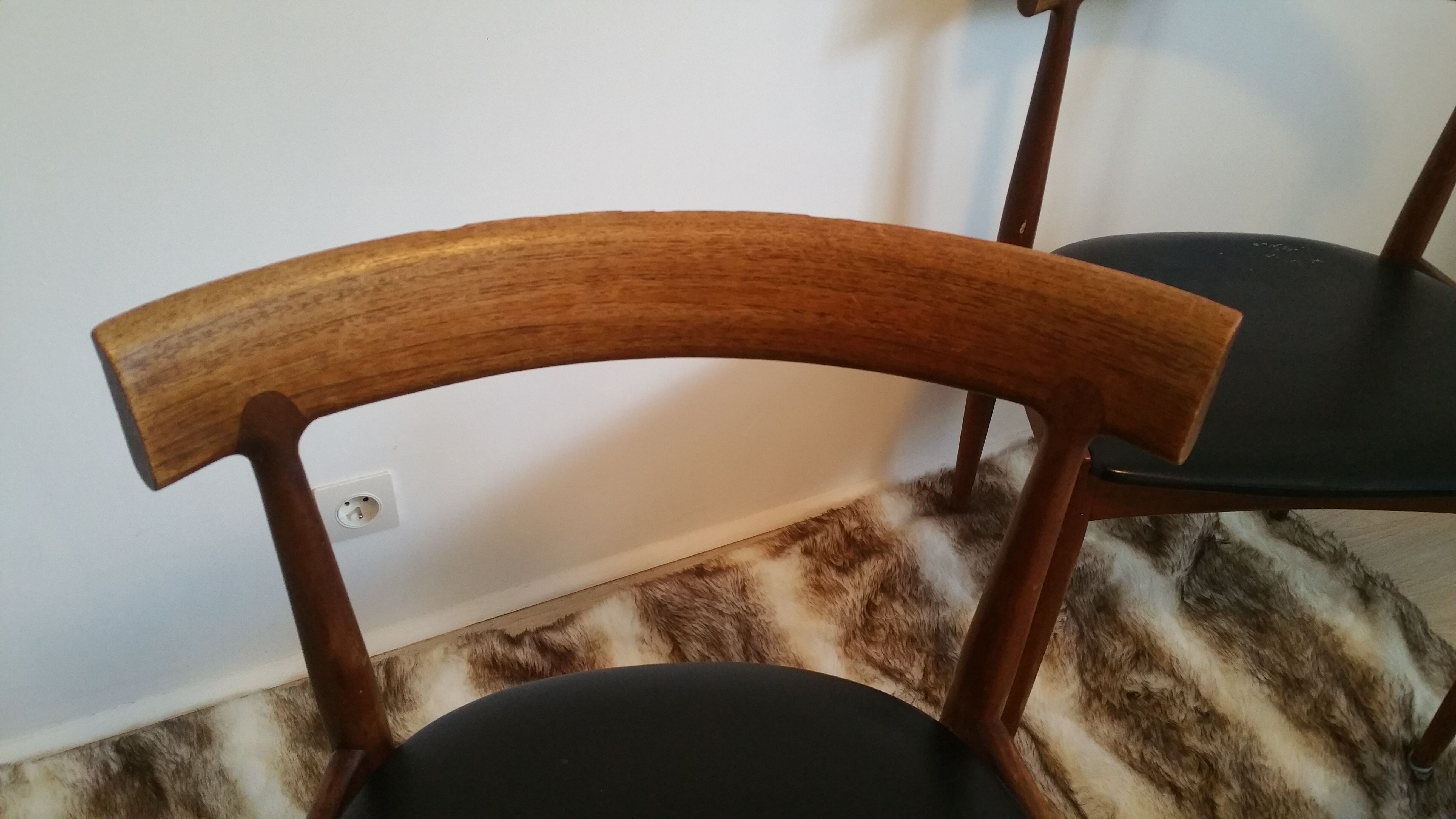 Set of 4 lounge chairs by Johannes Andersen for Denmark, 1960 s