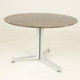 Round Dining Table by Freben Fabricius & Jorgen Kastholm for Kill Int, 1960