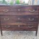 Louis XVI chest of drawers in walnut