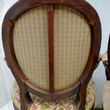 Paire de fauteuils cabriolet style Louis XVI