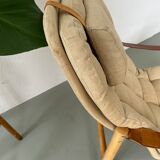 Safari chair & ottoman by Bror Boije for Dux