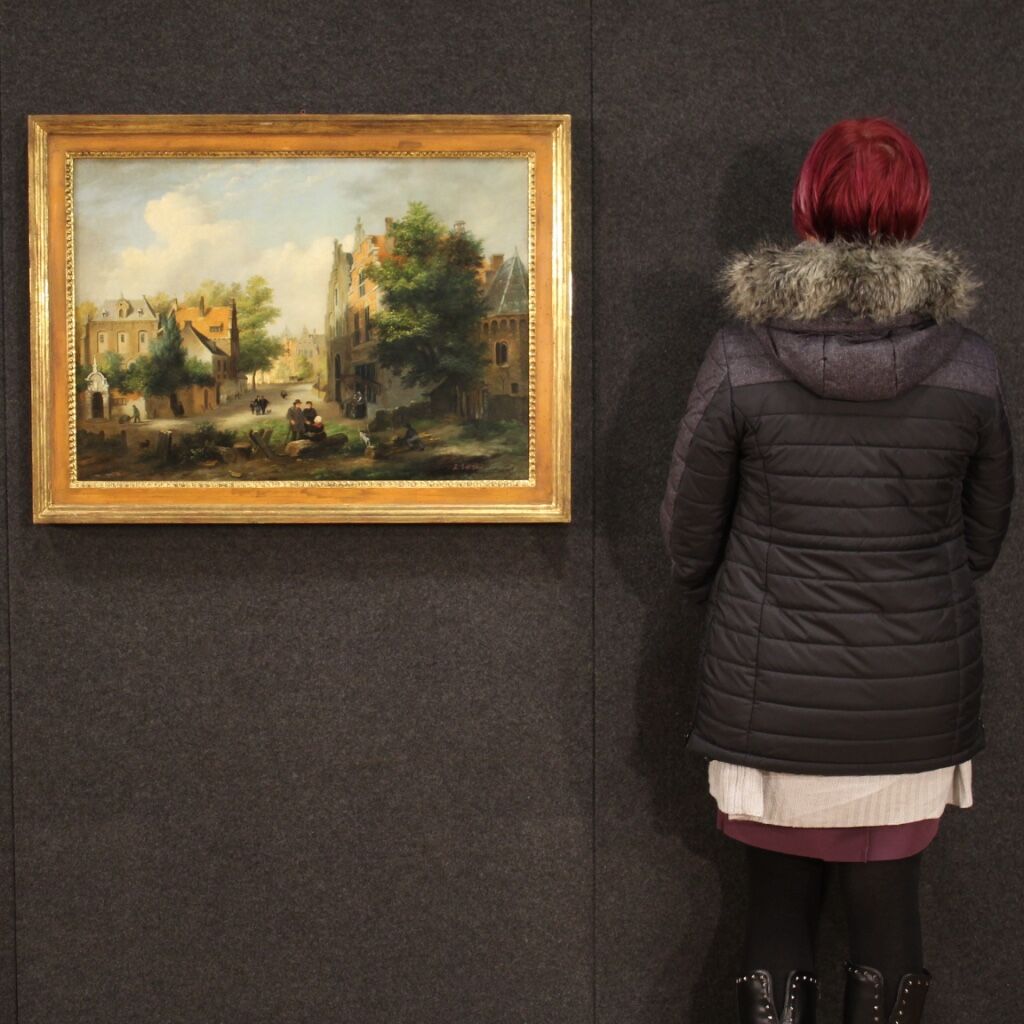 Dutch signed landscape from the 20th century