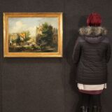 Dutch signed landscape from the 20th century