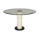 Round table with glass surface