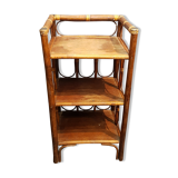 Rattan shelf