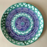 Large vintage Robert Picault Vallauris dish presentation plate