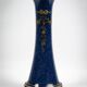 Porcelain and silver soliflore vase, 1st grade - Paul Millet, early 20th century