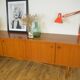 Scandinavian vintage teak row