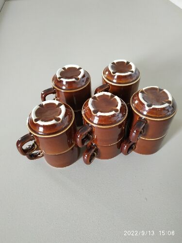 Bistro coffee cups