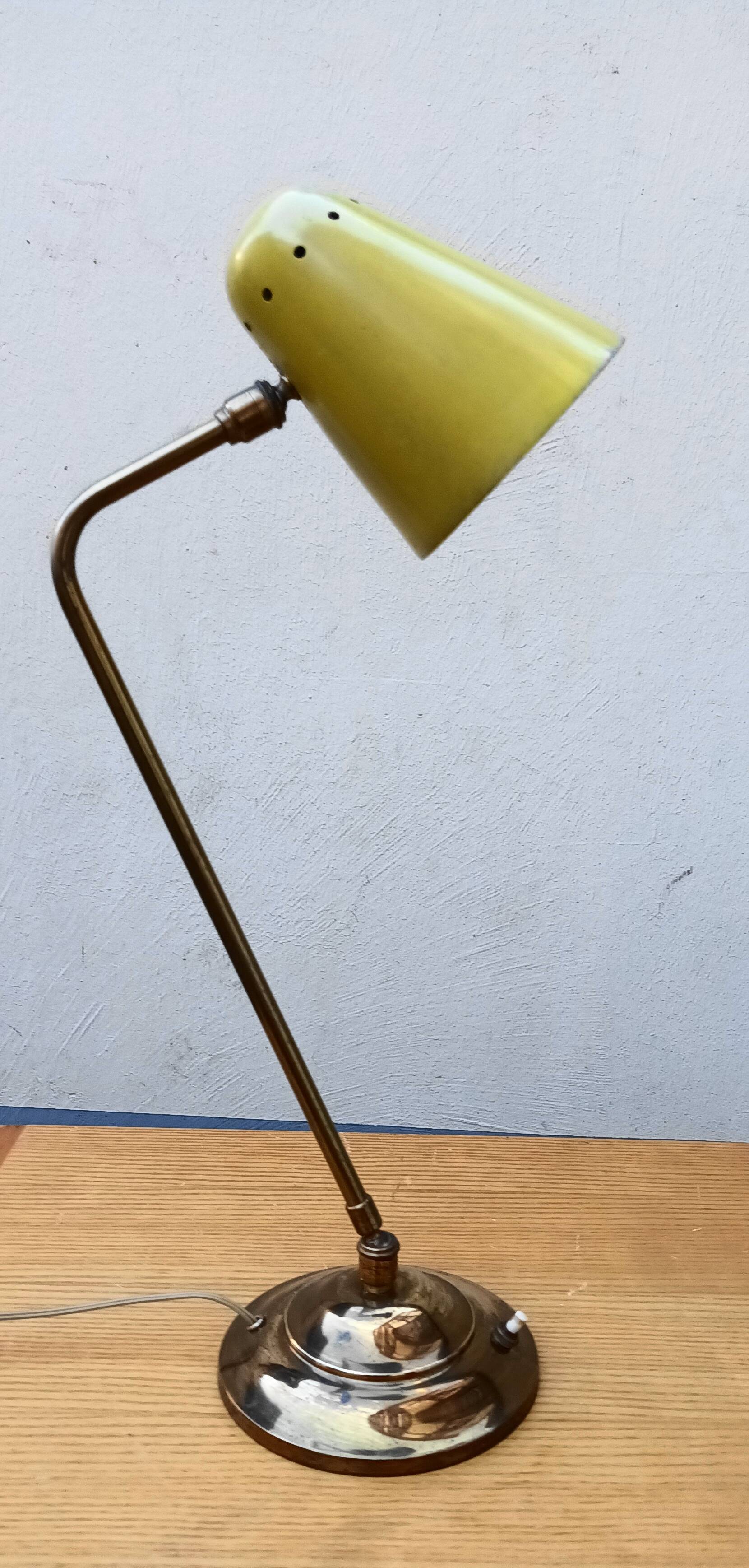 Lampe cocotte attribuée a Robert Mathieu,Années 50