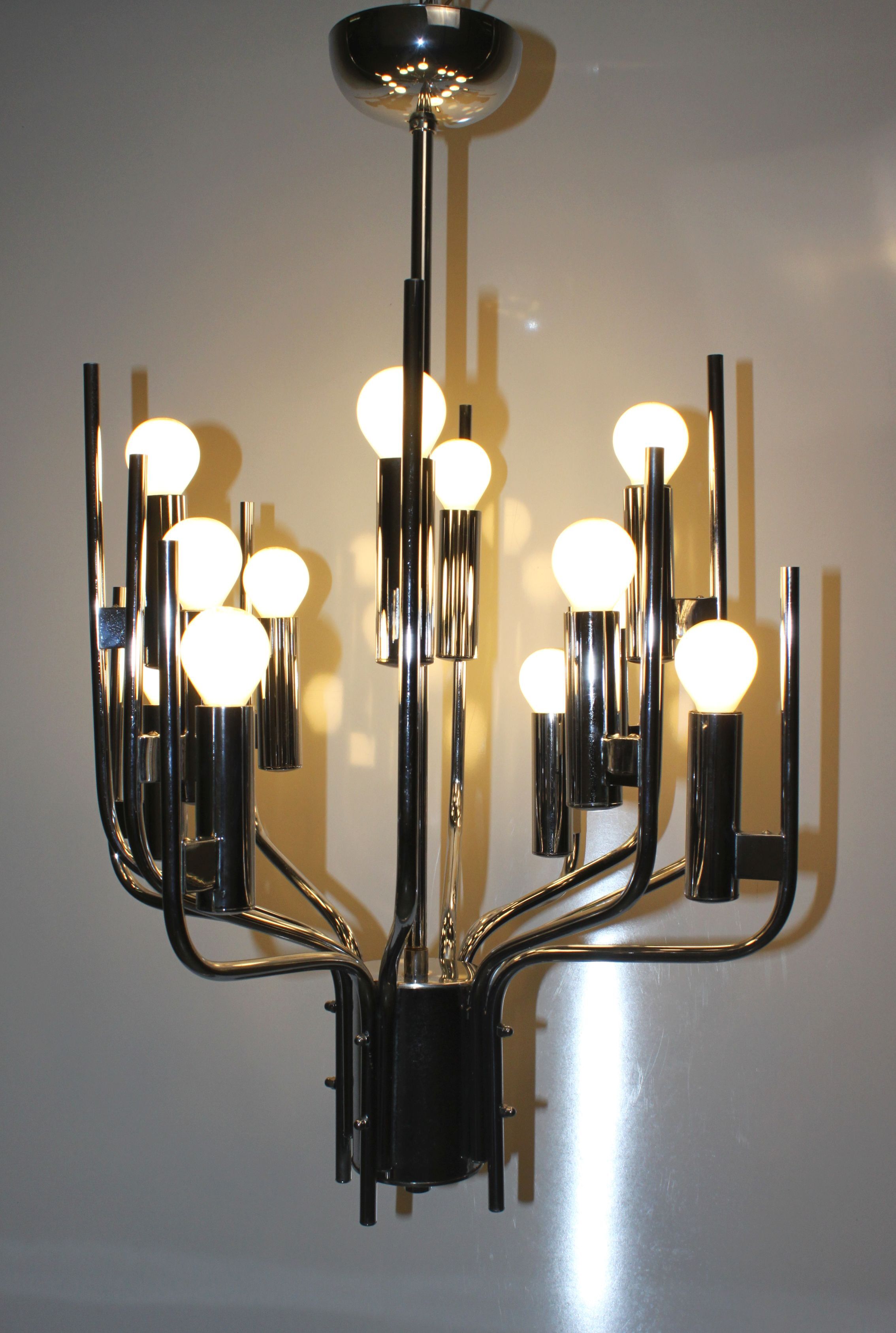 Chandelier from Sciolari in chrome metal