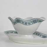 Sauceboat, Pasteur pattern, from the French manufacturer Moulin des Loups