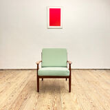 Mid Century Modern Teak armchair or easy chair by Grete Jalk for France & Son, Danish Design, 1950er