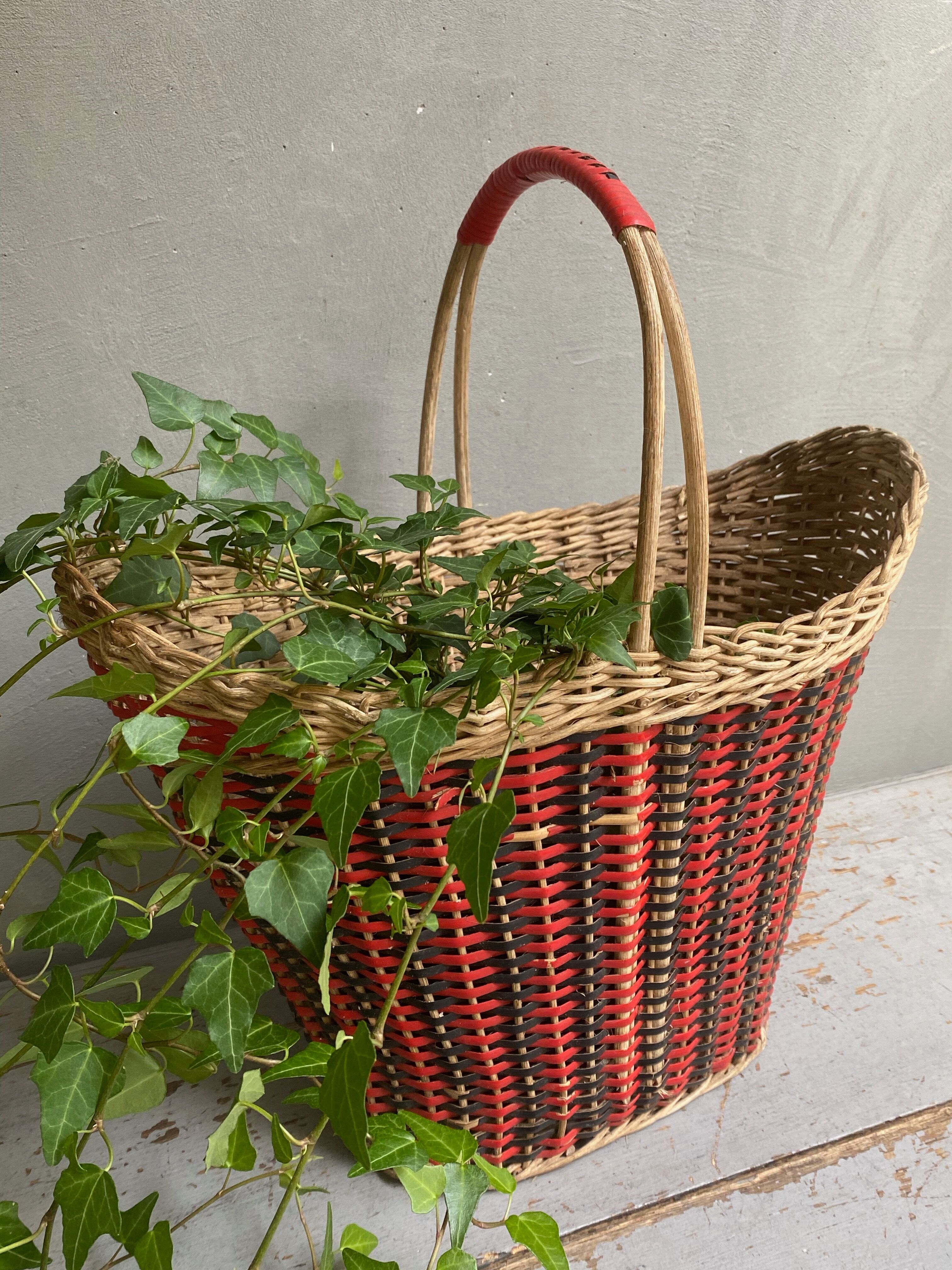 Old wicker basket