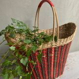 Old wicker basket