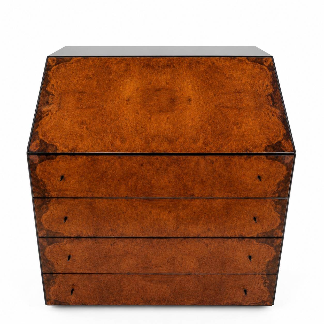 Italian Secretary Chest of Drawers by Voltan Marbella, 1970s