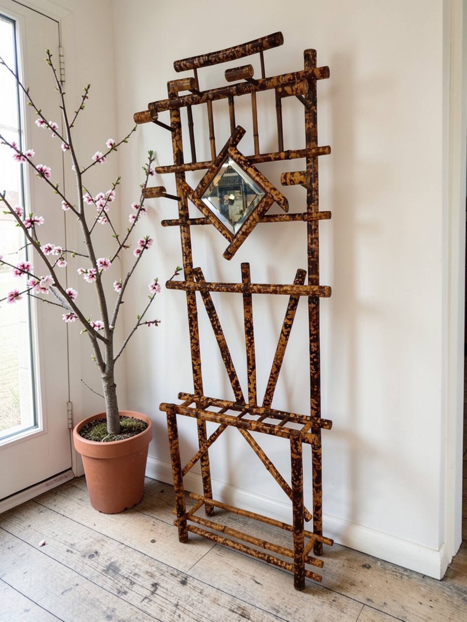 Vintage coat rack wardrobe