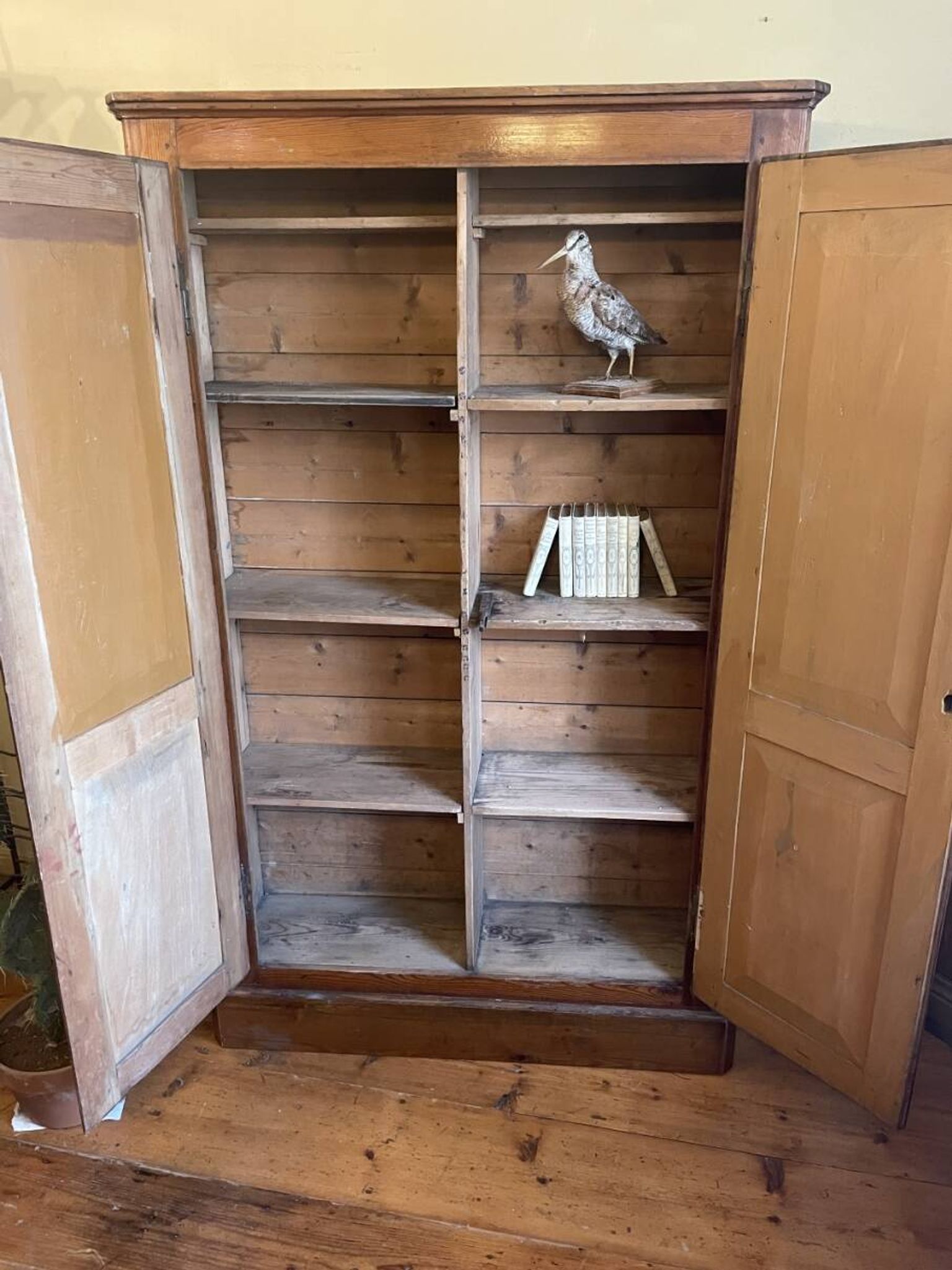 Wardrobe, kitchen cupboard, dresser, shelf.