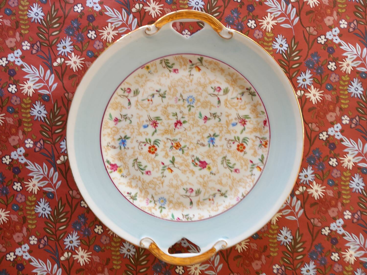 Haviland round serving dish