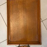 1900s bistro tray in light oak