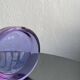 Murano Glass Bowl, Violet Purple Tray, Mid-Century Modern, Italy