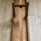 Old solid oak bench
