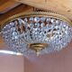 Ceiling light stamps basket ø 46 cm