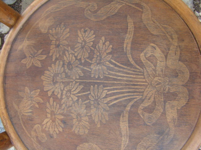 Chaise bistrot art nouveau ancienne