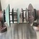 Pair of Classic Danish Vintage Outdoor Wall Lamps in  Copper