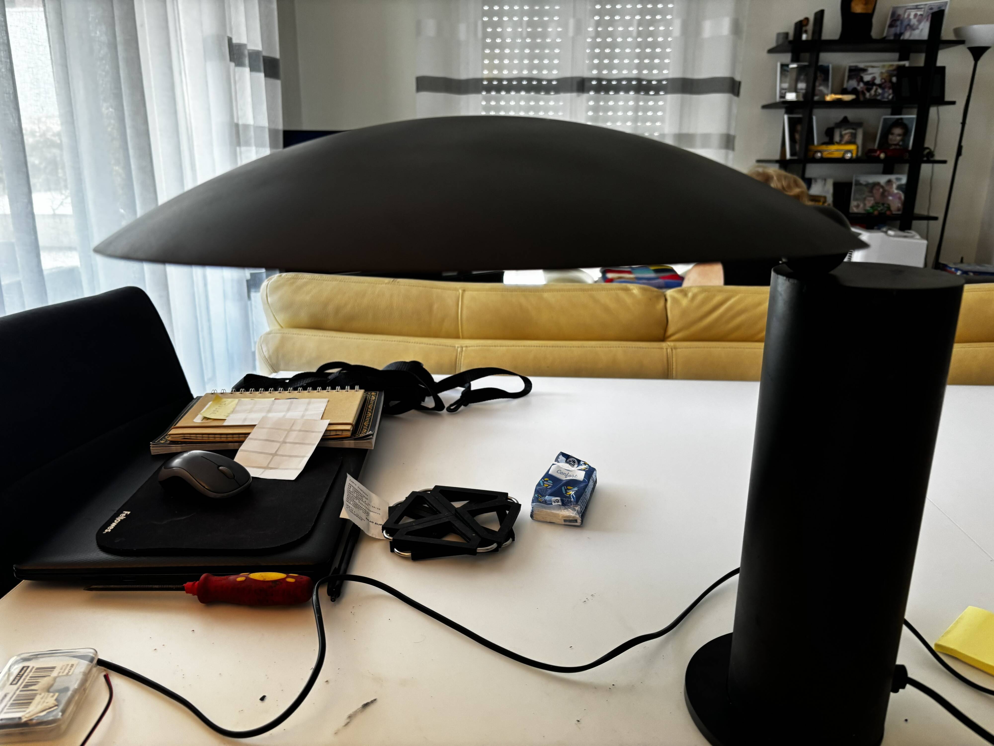 Lampe "Washington de J-M. Willemotte authentique
