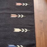 Tapis "Röllakan" Suèdois, 20 ème siécle, en laine