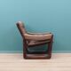 Leather armchair, Danish design, 1960s, manufactured by Genega Møbler