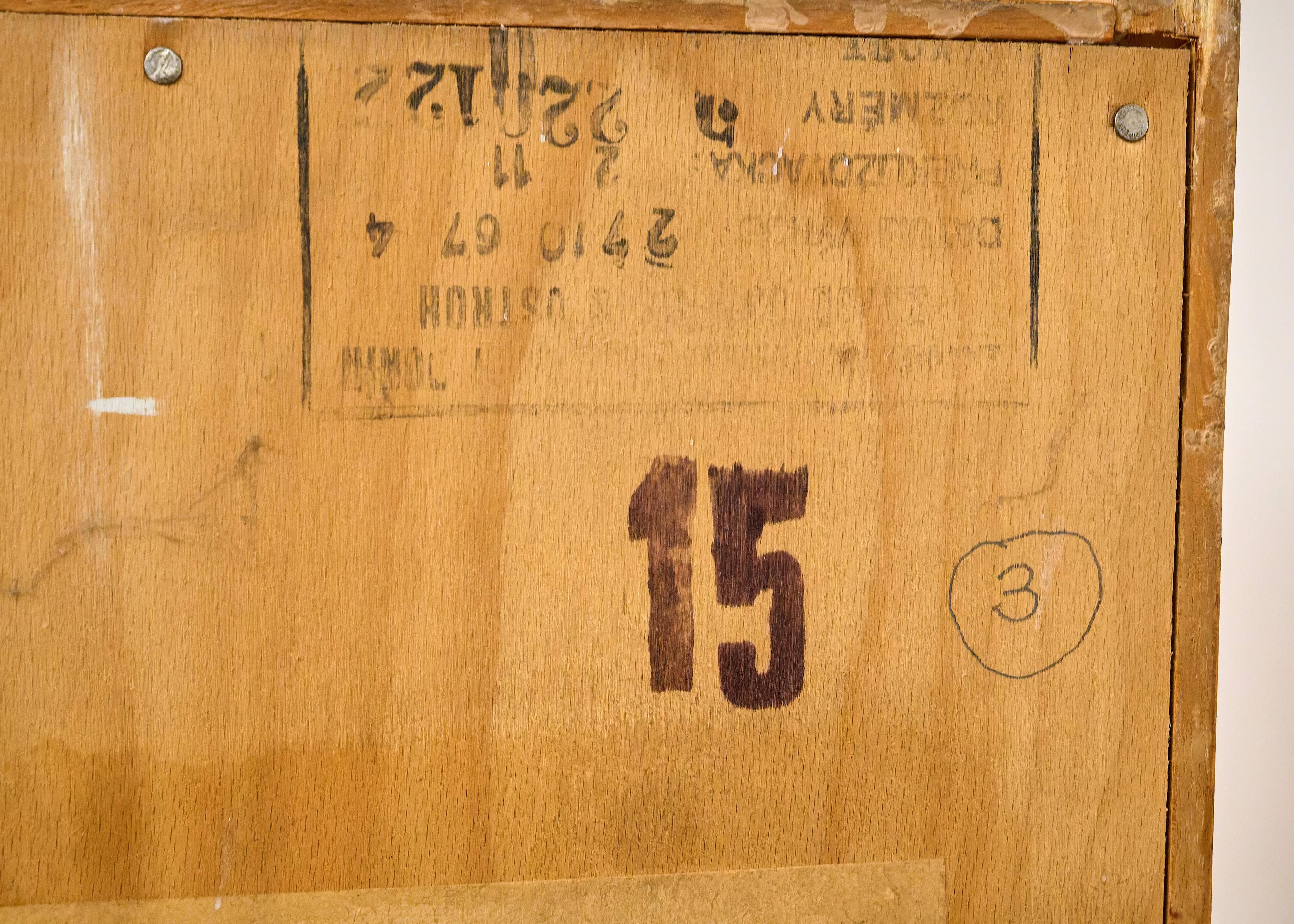 Armoire à deux portes conçue par Mojmír Požár, Tchécoslovaquie, années 1960.