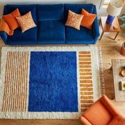 Custom handmade rug 2/3 m