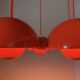 Verner Panton chandelier Flowerpot lamp