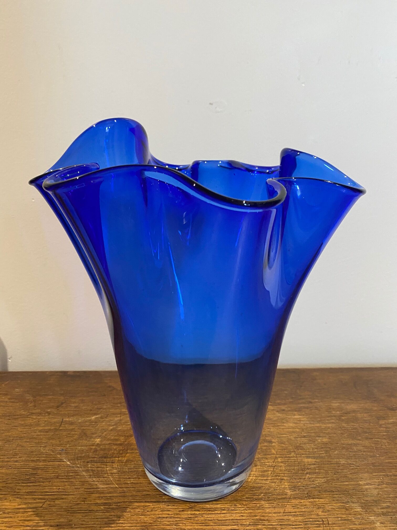 Vase mouchoir italien Murano