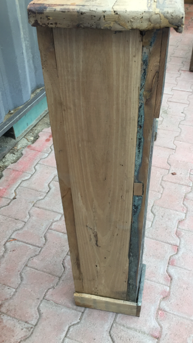 Old fireplace mantle