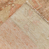 Orange and brown runner rug 78x393cm