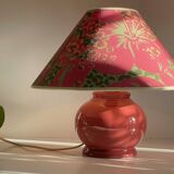 VINTAGE Leopard Ceramic LAMP